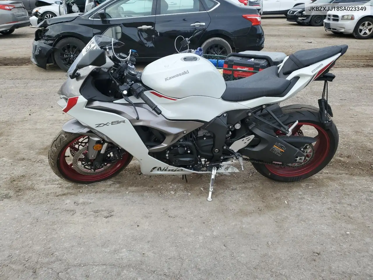 2025 Kawasaki Zx636 K VIN: JKBZXJJ18SA023349 Lot: 63821545