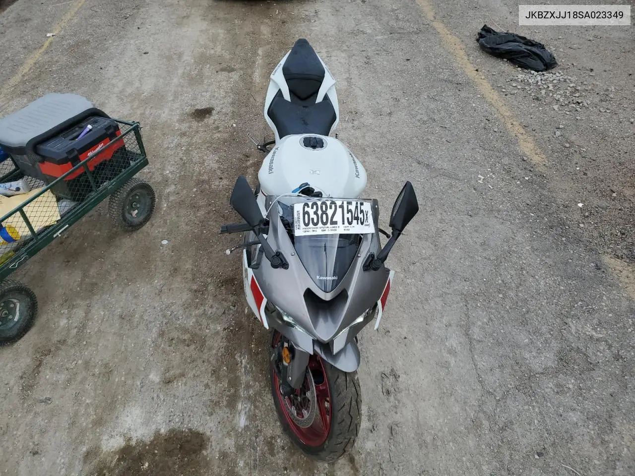 2025 Kawasaki Zx636 K VIN: JKBZXJJ18SA023349 Lot: 63821545