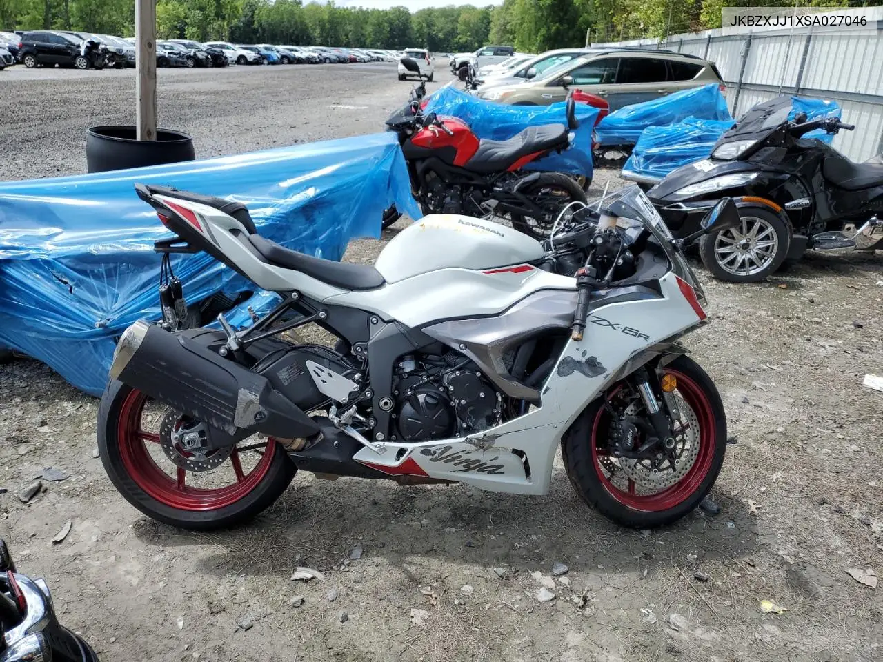 2025 Kawasaki Zx636 K VIN: JKBZXJJ1XSA027046 Lot: 64192775