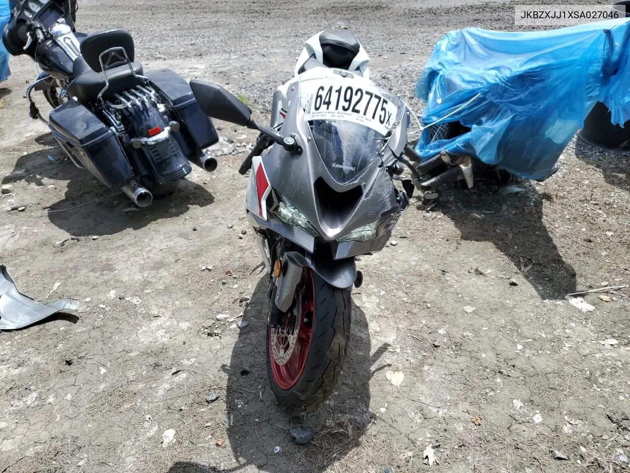 2025 Kawasaki Zx636 K VIN: JKBZXJJ1XSA027046 Lot: 64192775