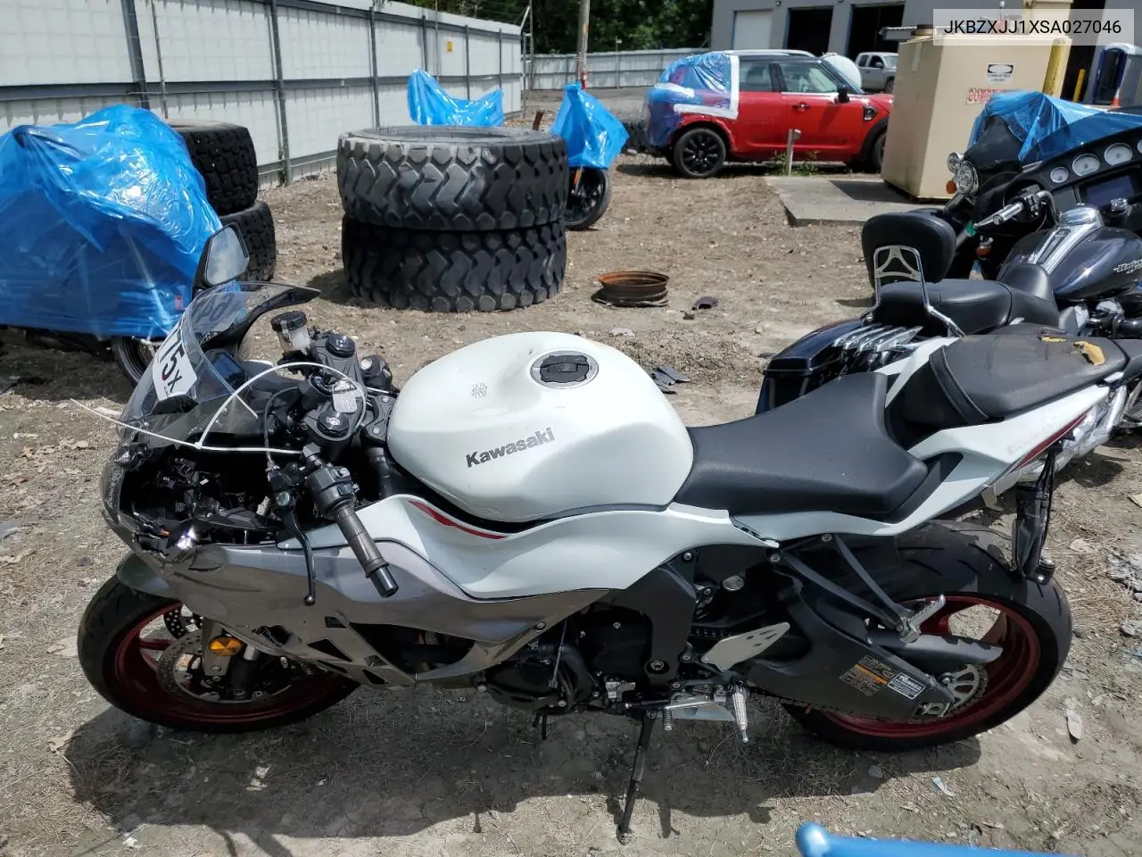 2025 Kawasaki Zx636 K VIN: JKBZXJJ1XSA027046 Lot: 64192775