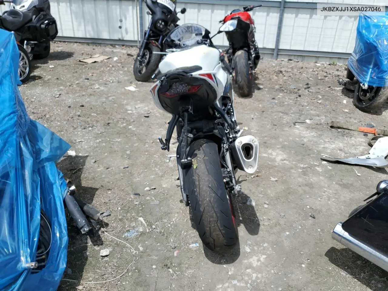 2025 Kawasaki Zx636 K VIN: JKBZXJJ1XSA027046 Lot: 64192775