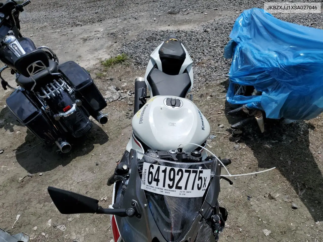 2025 Kawasaki Zx636 K VIN: JKBZXJJ1XSA027046 Lot: 64192775
