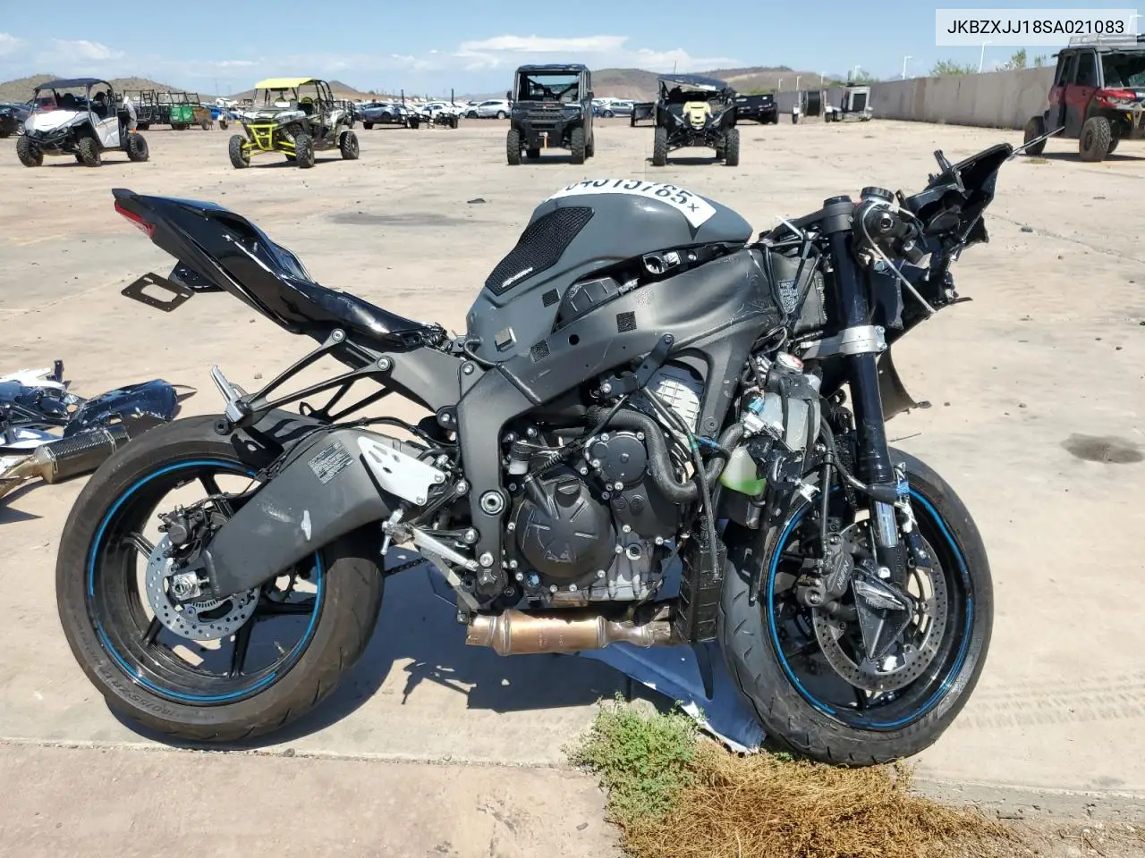 2025 Kawasaki Zx636 K VIN: JKBZXJJ18SA021083 Lot: 64315785