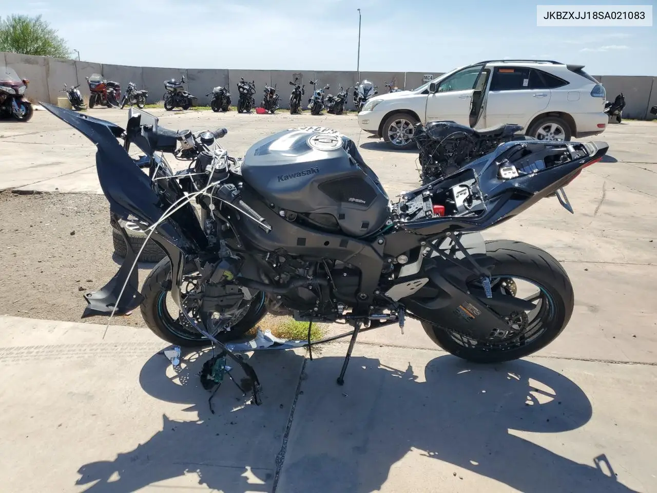 2025 Kawasaki Zx636 K VIN: JKBZXJJ18SA021083 Lot: 64315785