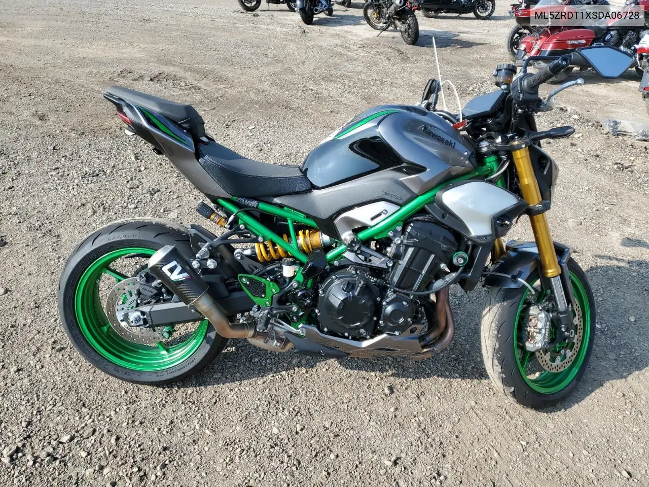 2025 Kawasaki Zr900 T VIN: ML5ZRDT1XSDA06728 Lot: 65062785