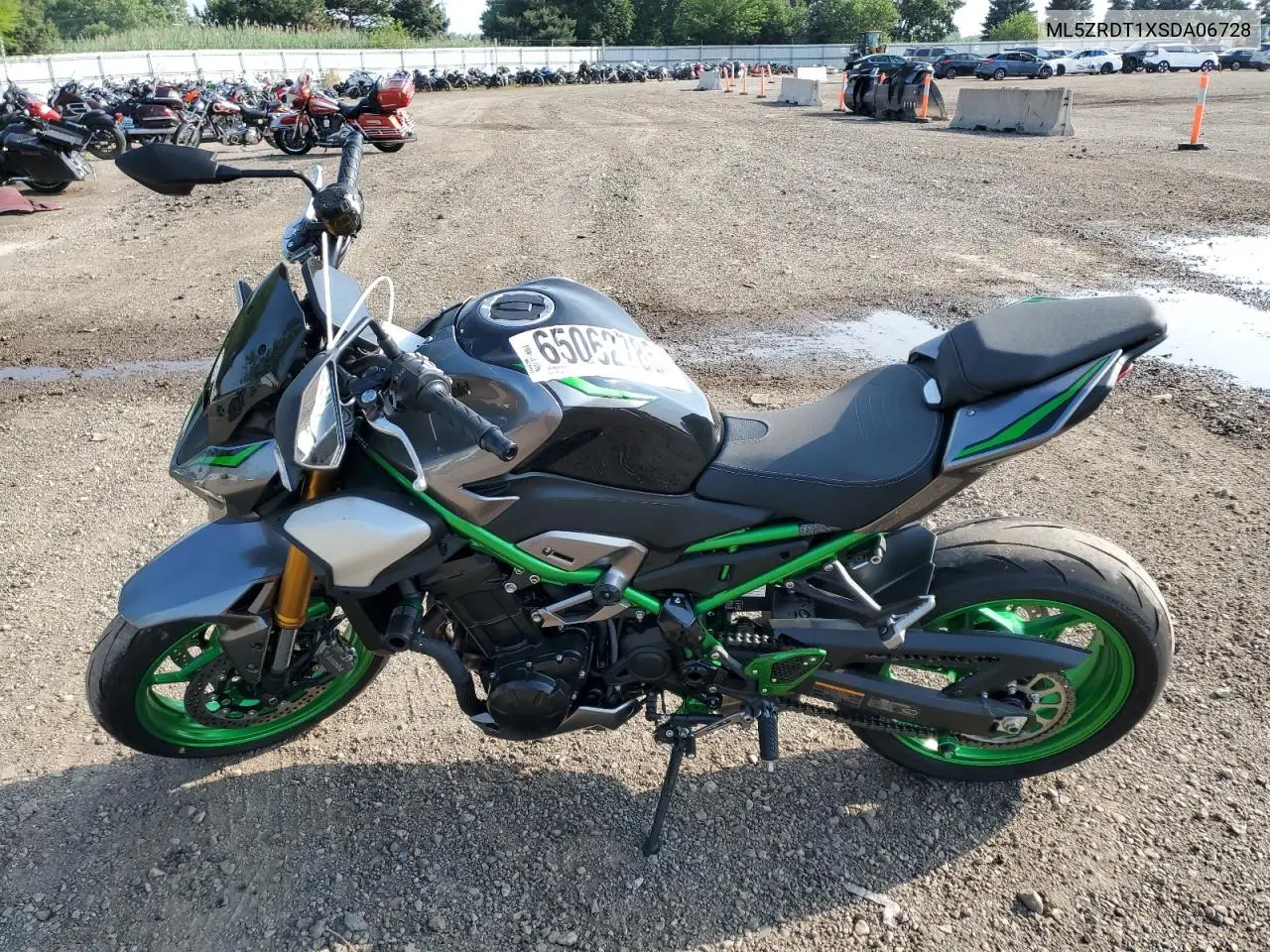2025 Kawasaki Zr900 T VIN: ML5ZRDT1XSDA06728 Lot: 65062785