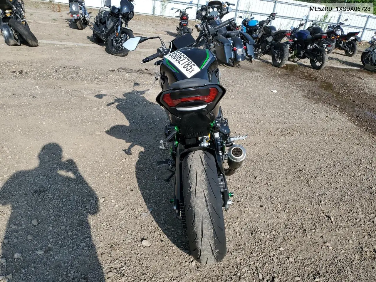 2025 Kawasaki Zr900 T VIN: ML5ZRDT1XSDA06728 Lot: 65062785