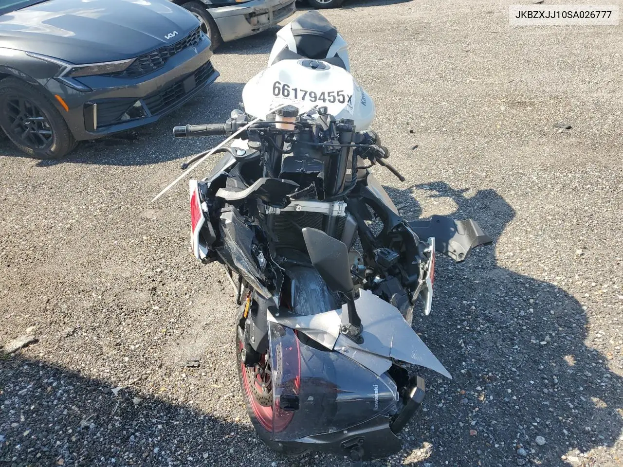 2025 Kawasaki Zx636 K VIN: JKBZXJJ10SA026777 Lot: 66179455
