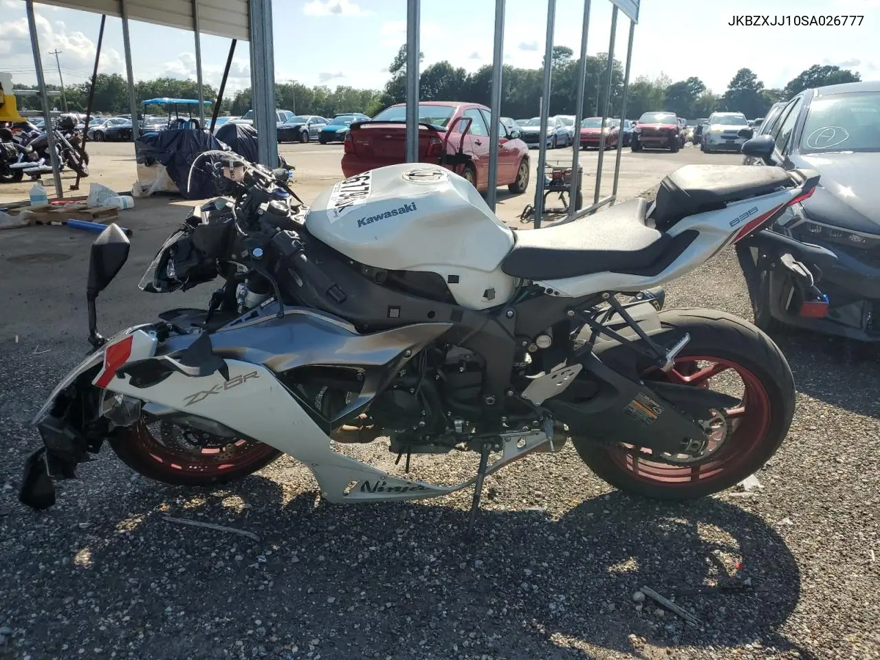 2025 Kawasaki Zx636 K VIN: JKBZXJJ10SA026777 Lot: 66179455