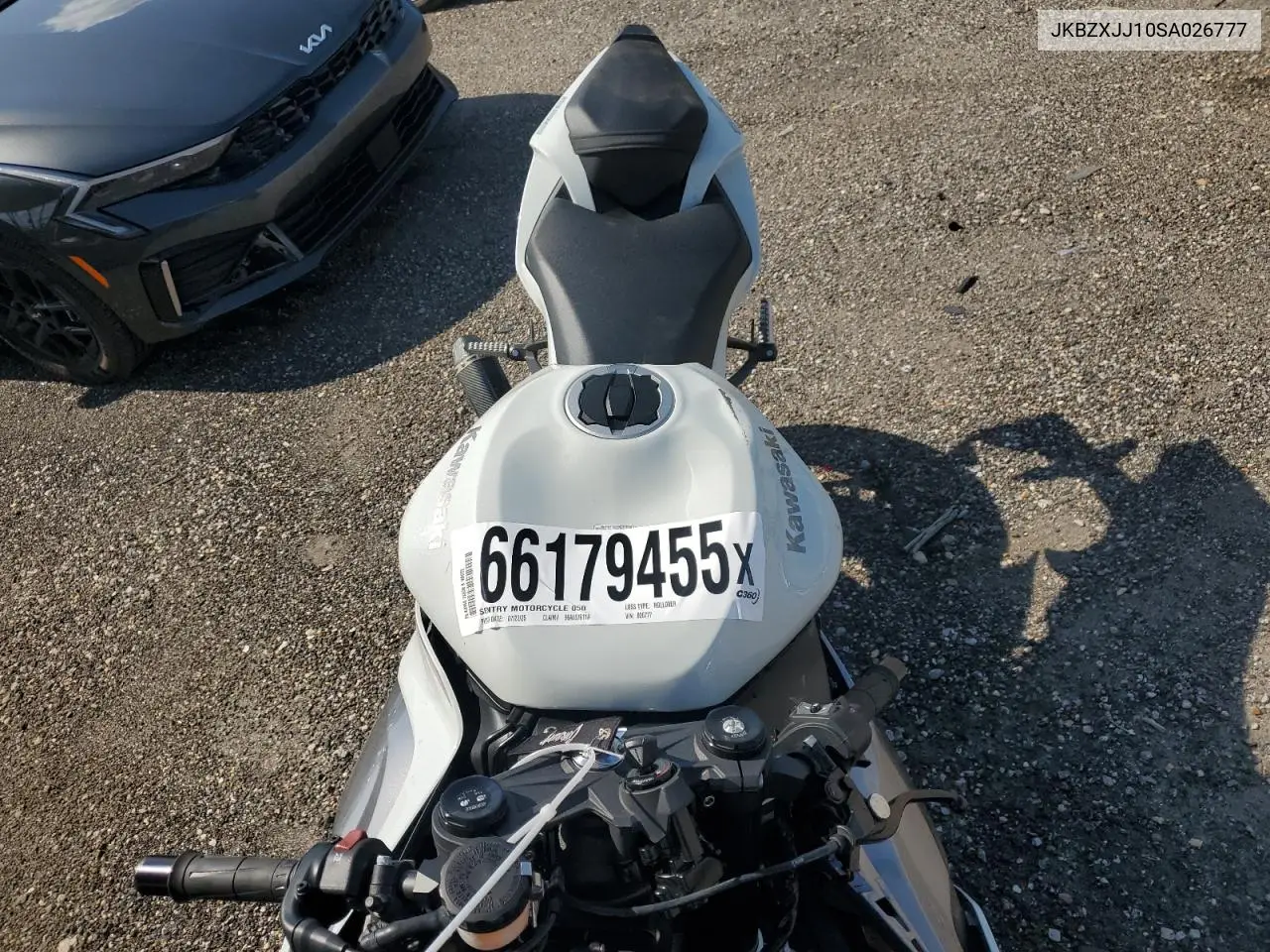 2025 Kawasaki Zx636 K VIN: JKBZXJJ10SA026777 Lot: 66179455