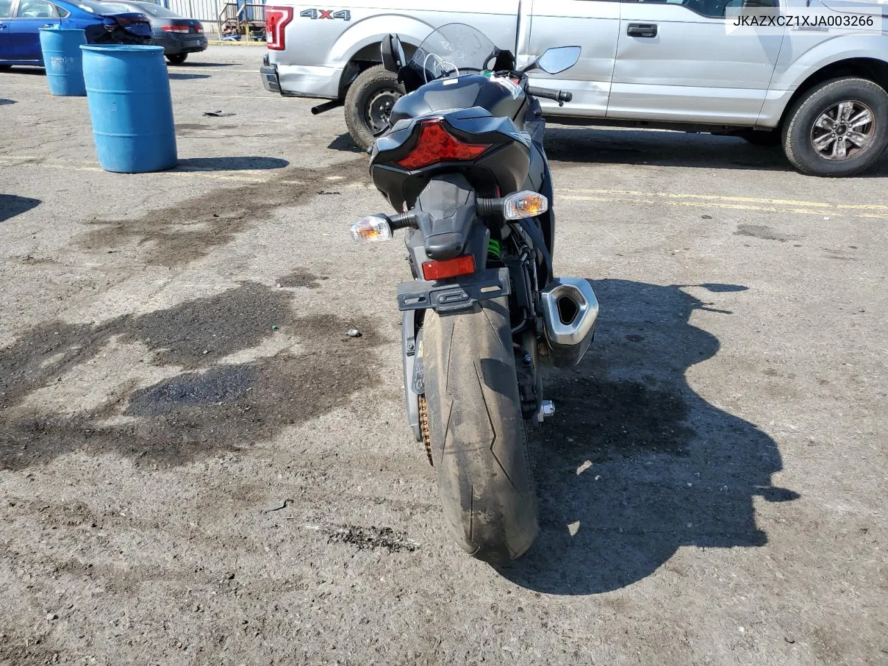 2018 Kawasaki Zx1000 Z VIN: JKAZXCZ1XJA003266 Lot: 70785004