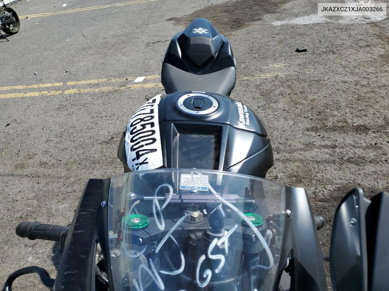 2018 Kawasaki Zx1000 Z VIN: JKAZXCZ1XJA003266 Lot: 70785004