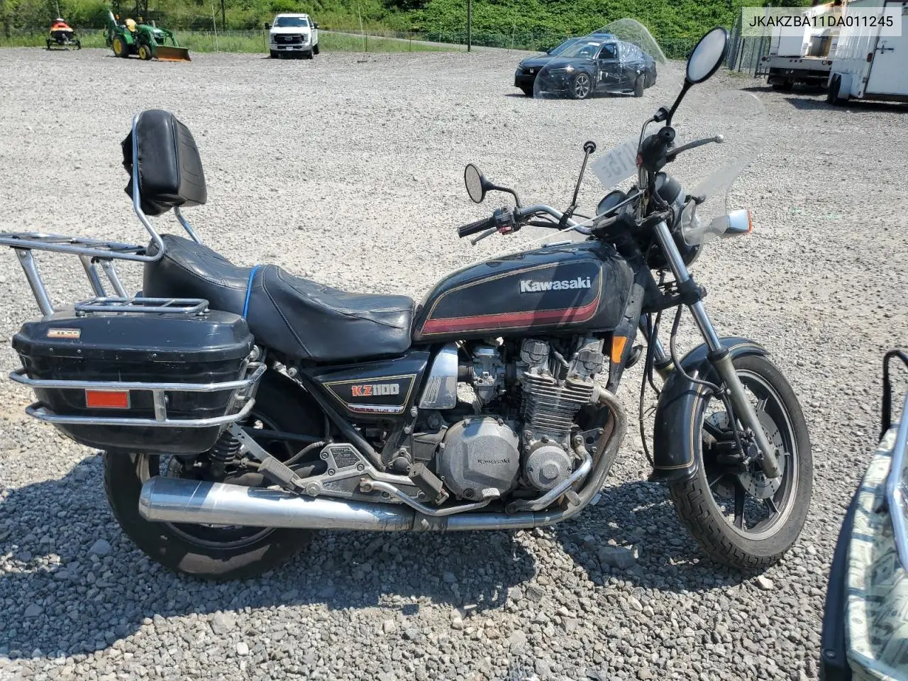 1983 Kawasaki Kz1100 A VIN: JKAKZBA11DA011245 Lot: 63791015