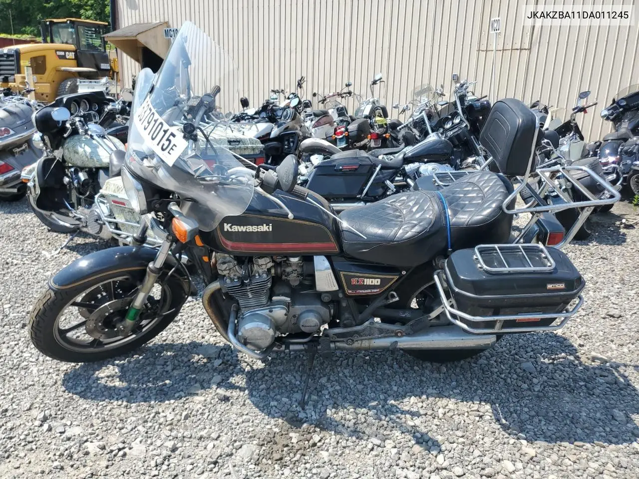 1983 Kawasaki Kz1100 A VIN: JKAKZBA11DA011245 Lot: 63791015