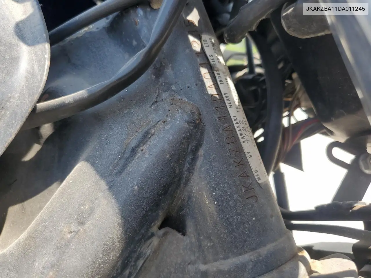 1983 Kawasaki Kz1100 A VIN: JKAKZBA11DA011245 Lot: 63791015