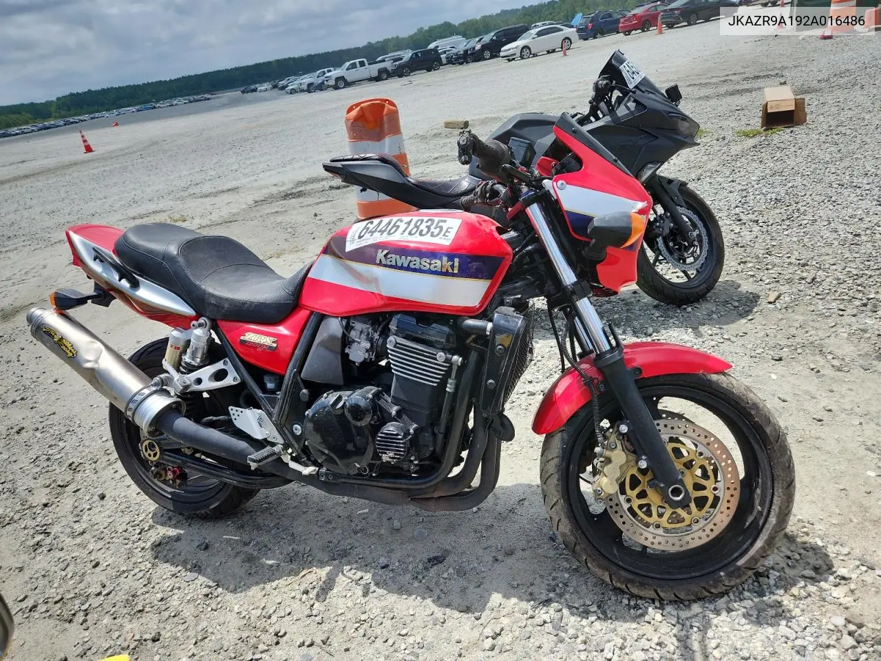 2002 Kawasaki Zr1200 A VIN: JKAZR9A192A016486 Lot: 64461835