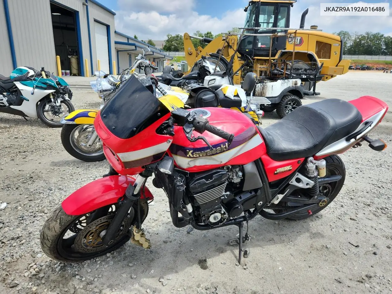 2002 Kawasaki Zr1200 A VIN: JKAZR9A192A016486 Lot: 64461835