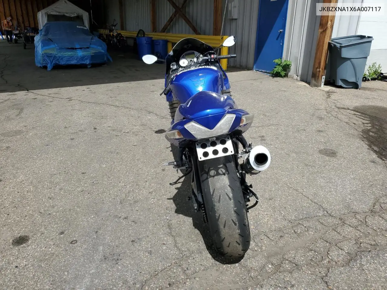 2006 Kawasaki Zx1400 A VIN: JKBZXNA1X6A007117 Lot: 56530105