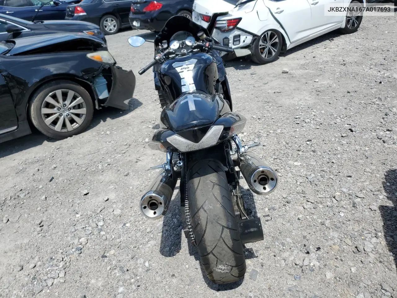 2007 Kawasaki Zx1400 A VIN: JKBZXNA167A017693 Lot: 56540245