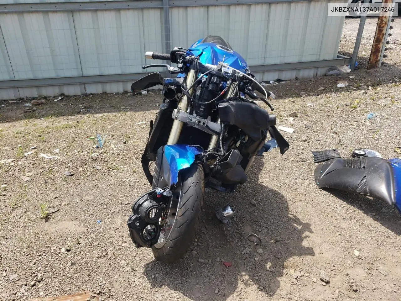 2007 Kawasaki Zx1400 A VIN: JKBZXNA137A017246 Lot: 59783485