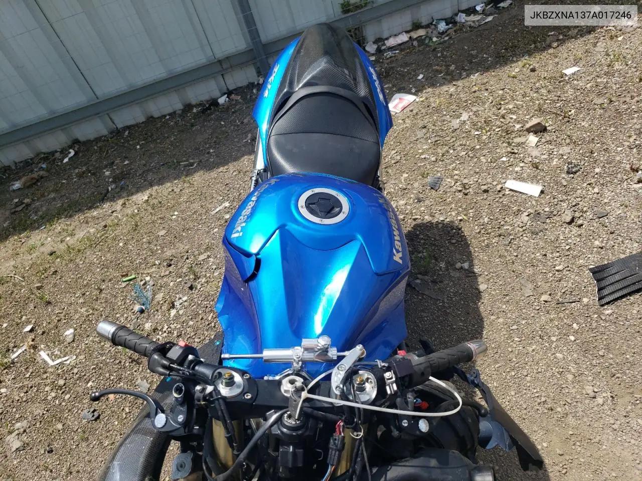 2007 Kawasaki Zx1400 A VIN: JKBZXNA137A017246 Lot: 59783485