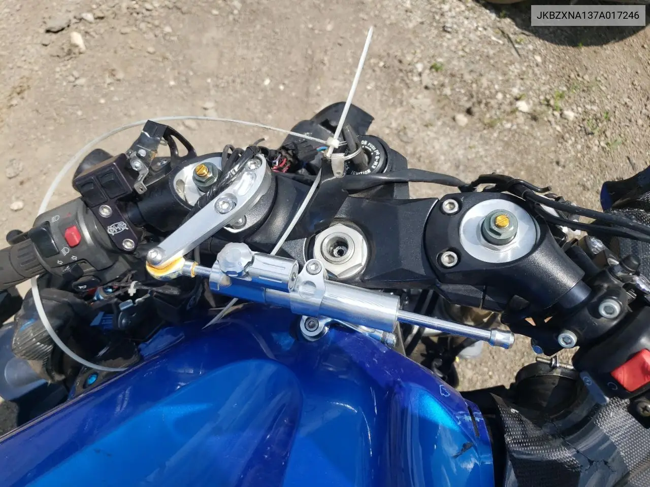 2007 Kawasaki Zx1400 A VIN: JKBZXNA137A017246 Lot: 59783485