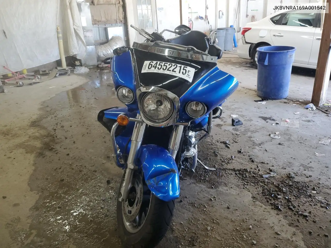 2009 Kawasaki Vn1700 A VIN: JKBVNRA169A001542 Lot: 64552215