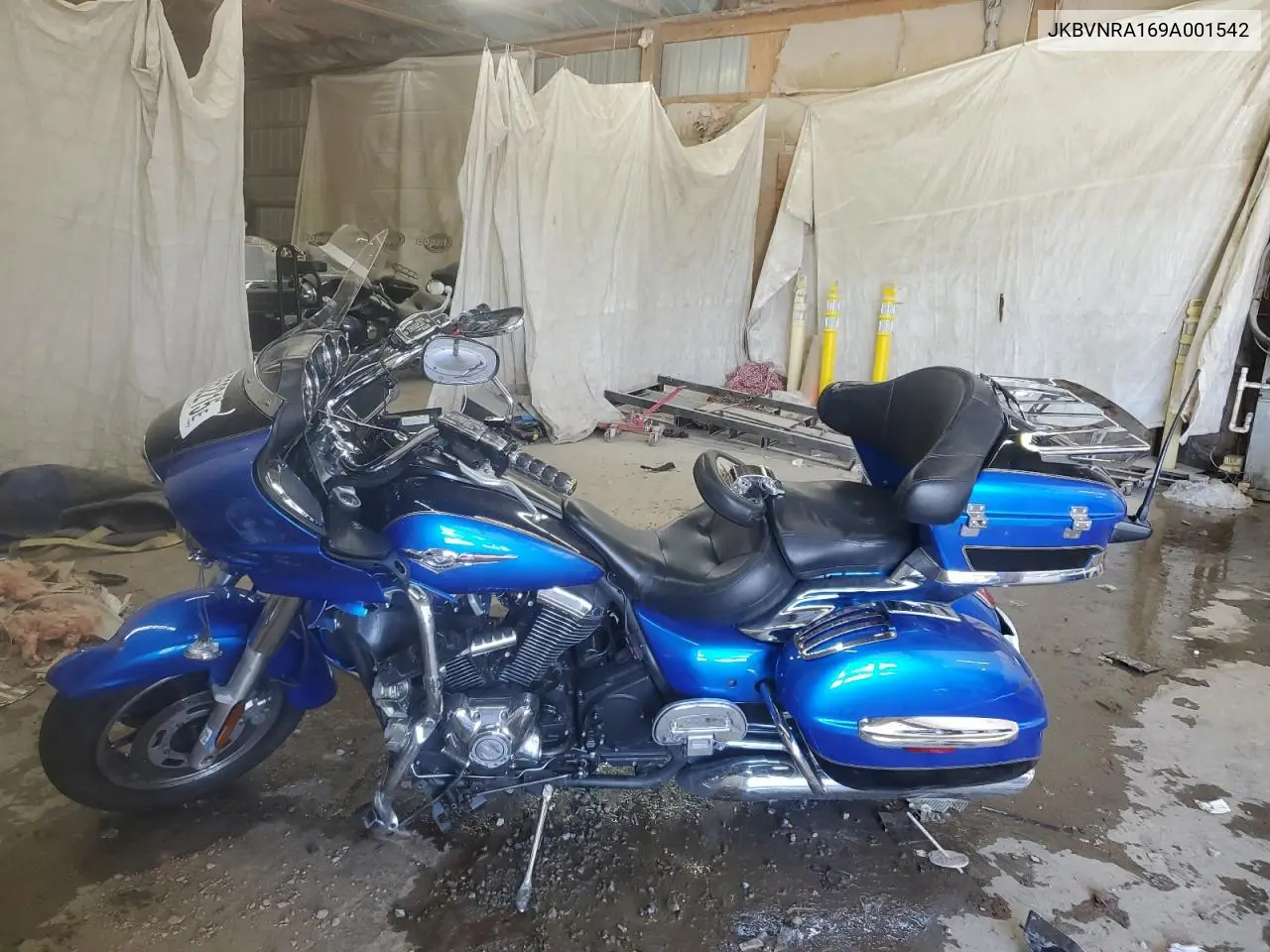 2009 Kawasaki Vn1700 A VIN: JKBVNRA169A001542 Lot: 64552215