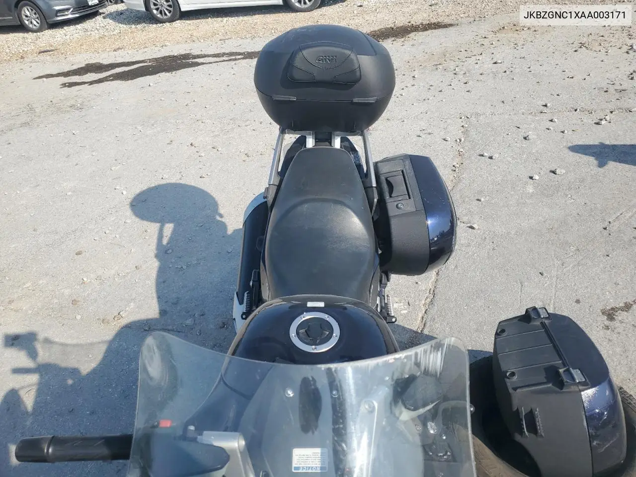 2010 Kawasaki Zg1400 C VIN: JKBZGNC1XAA003171 Lot: 62387965