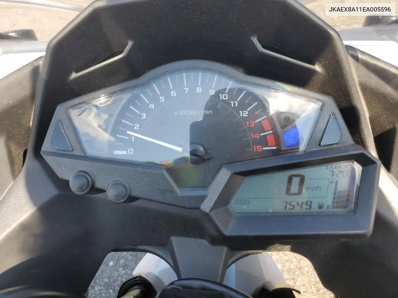 2014 Kawasaki Ex300 A VIN: JKAEX8A11EA005596 Lot: 64020695
