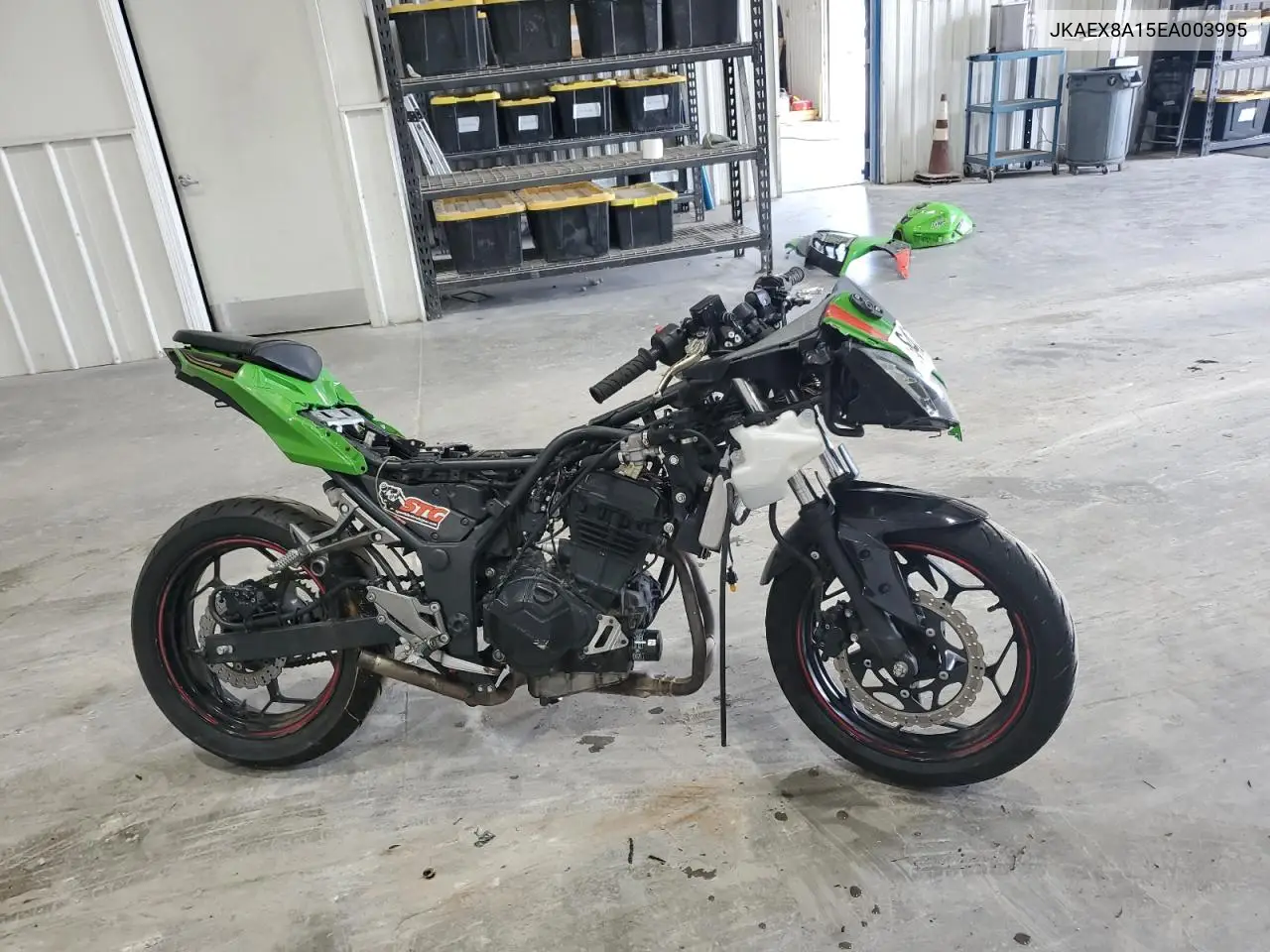 2014 Kawasaki Ex300 A VIN: JKAEX8A15EA003995 Lot: 64618165
