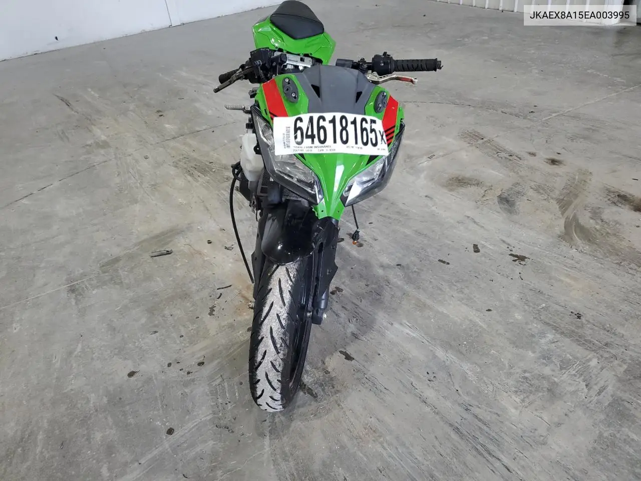 2014 Kawasaki Ex300 A VIN: JKAEX8A15EA003995 Lot: 64618165