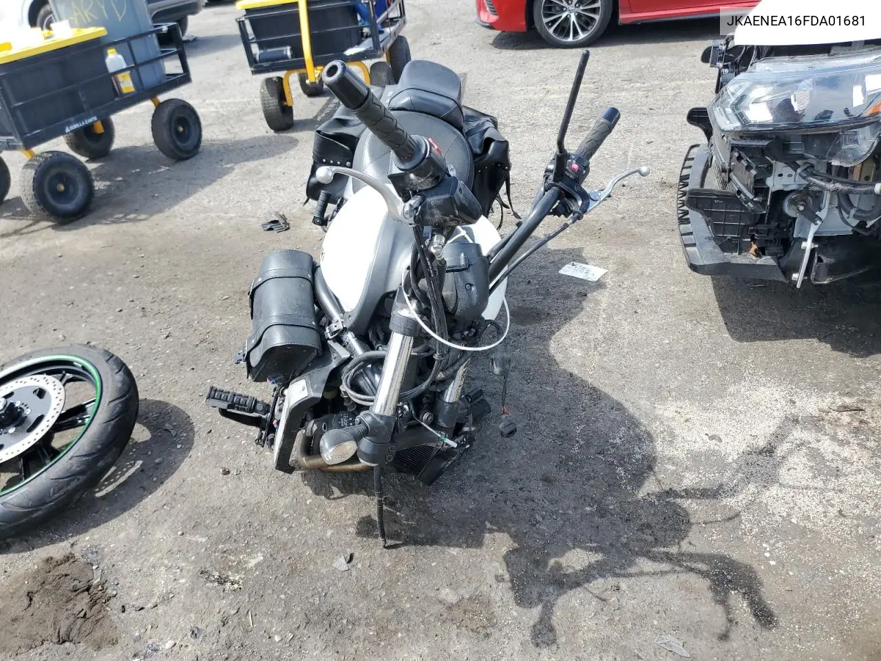 2015 Kawasaki En650 A VIN: JKAENEA16FDA01681 Lot: 56671395