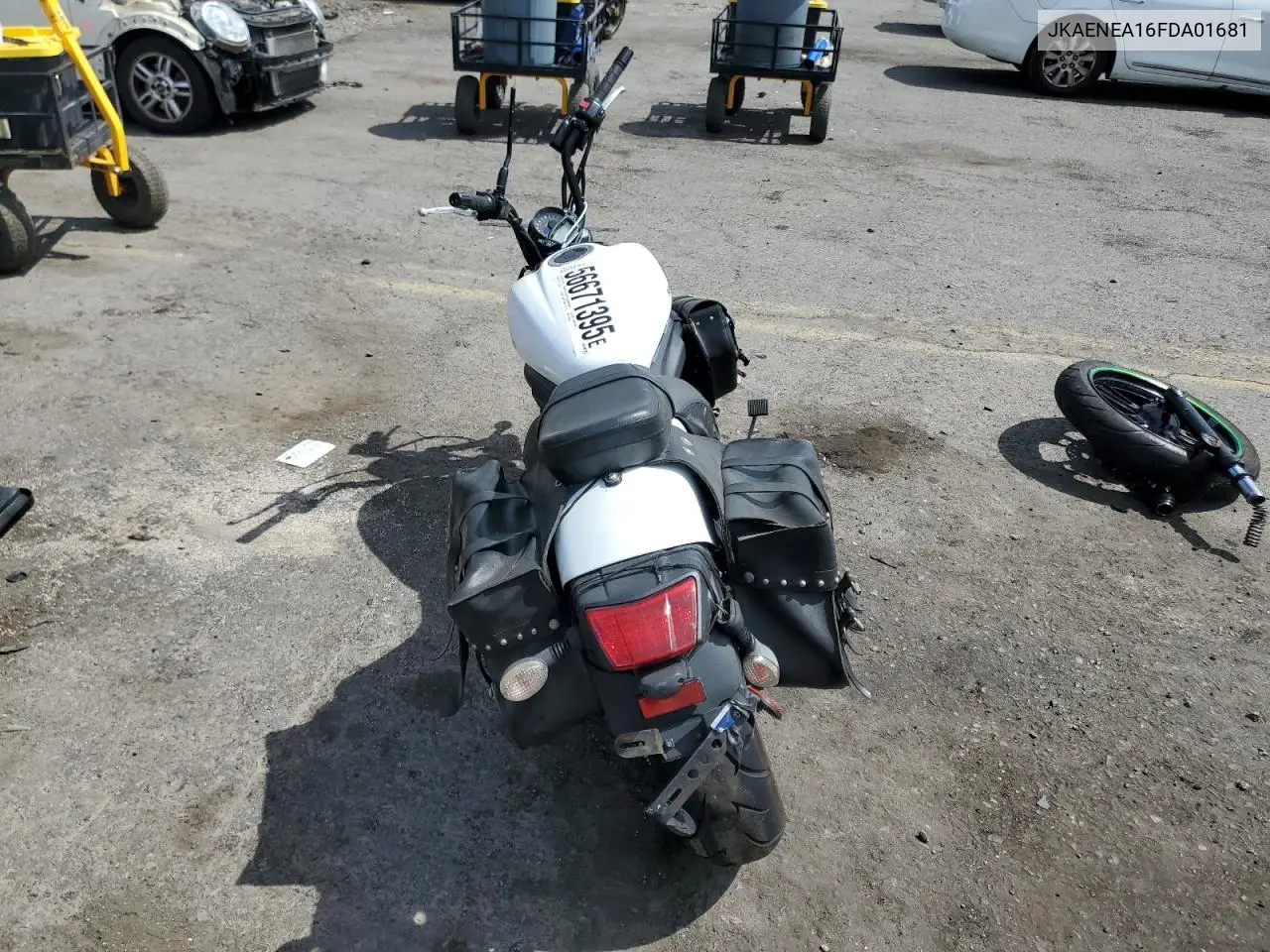 2015 Kawasaki En650 A VIN: JKAENEA16FDA01681 Lot: 56671395