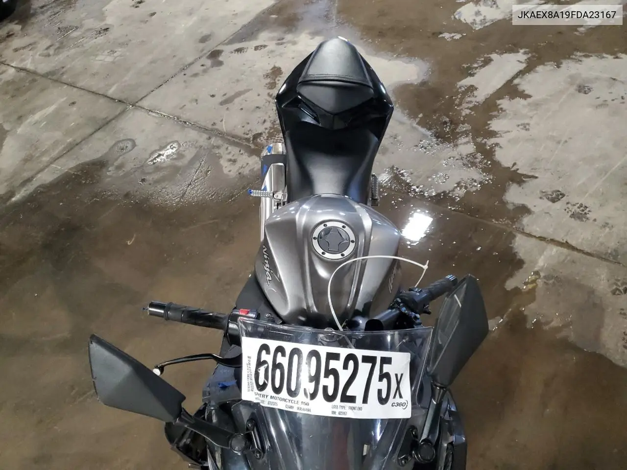 2015 Kawasaki Ex300 A VIN: JKAEX8A19FDA23167 Lot: 66095275