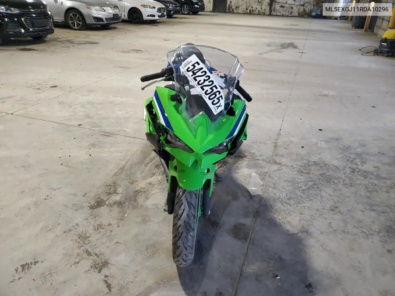 2024 Kawasaki Ex500 A VIN: ML5EXGJ11RDA10296 Lot: 54232565