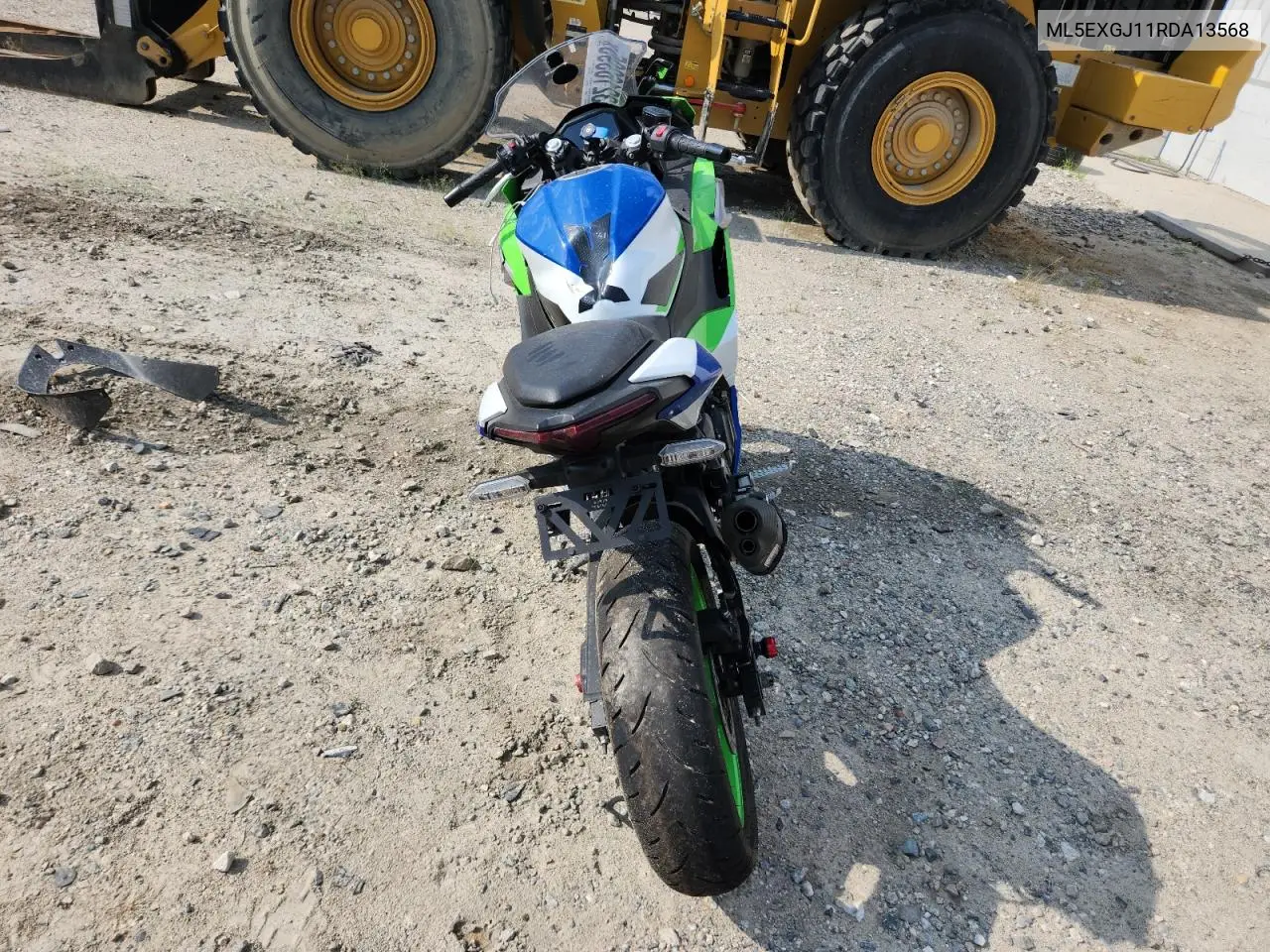 2024 Kawasaki Ex500 A VIN: ML5EXGJ11RDA13568 Lot: 63216395