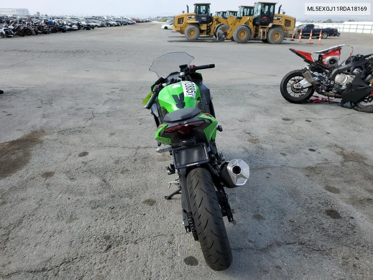 2024 Kawasaki Ex500 A VIN: ML5EXGJ11RDA18169 Lot: 63312885