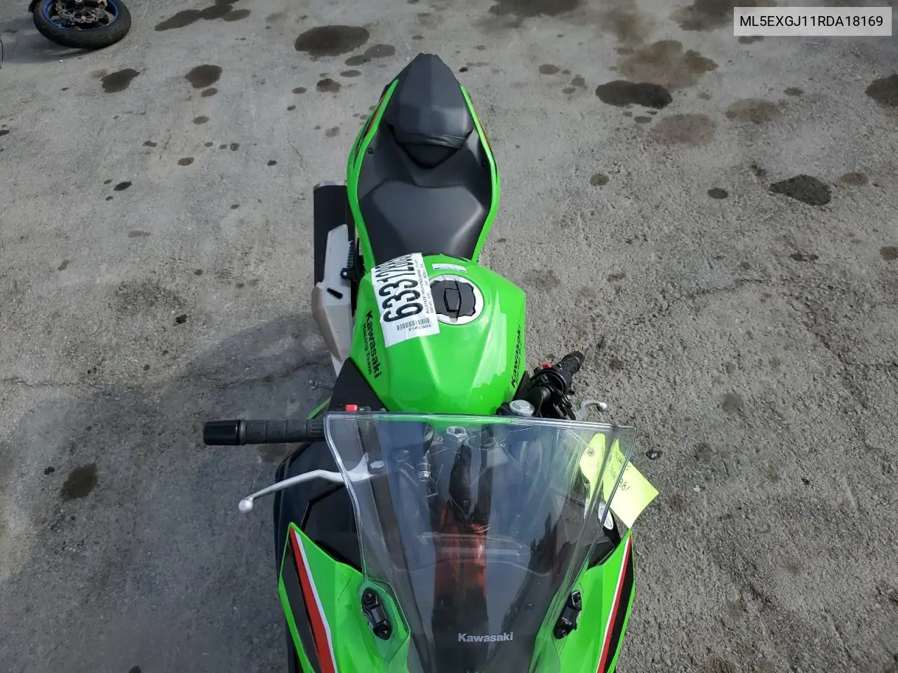 2024 Kawasaki Ex500 A VIN: ML5EXGJ11RDA18169 Lot: 63312885