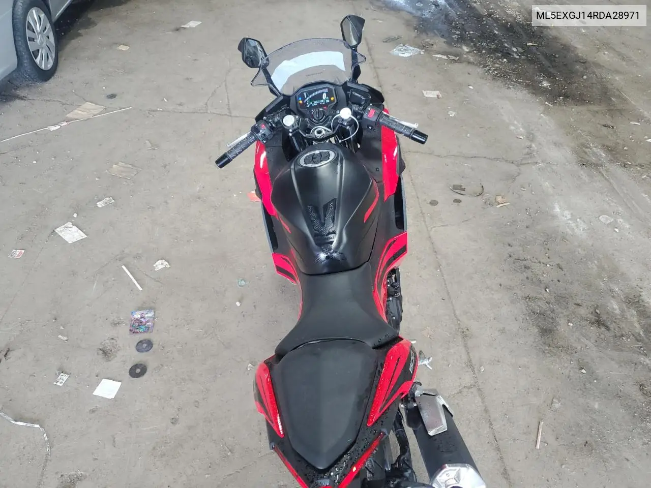 2024 Kawasaki Ex500 A VIN: ML5EXGJ14RDA28971 Lot: 64364325
