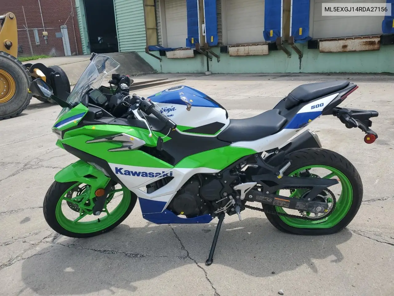 2024 Kawasaki Ex500 A VIN: ML5EXGJ14RDA27156 Lot: 65910175