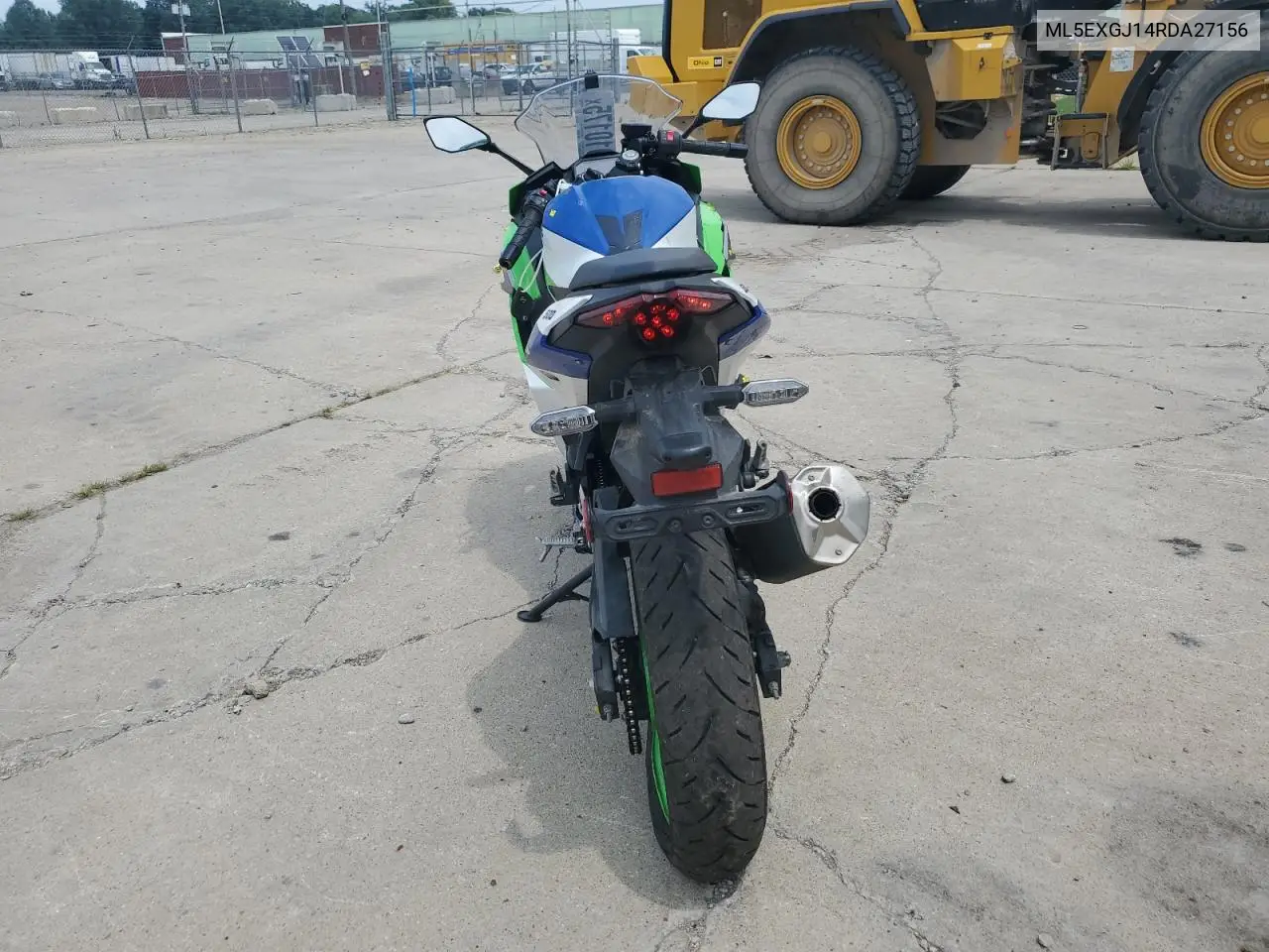2024 Kawasaki Ex500 A VIN: ML5EXGJ14RDA27156 Lot: 65910175