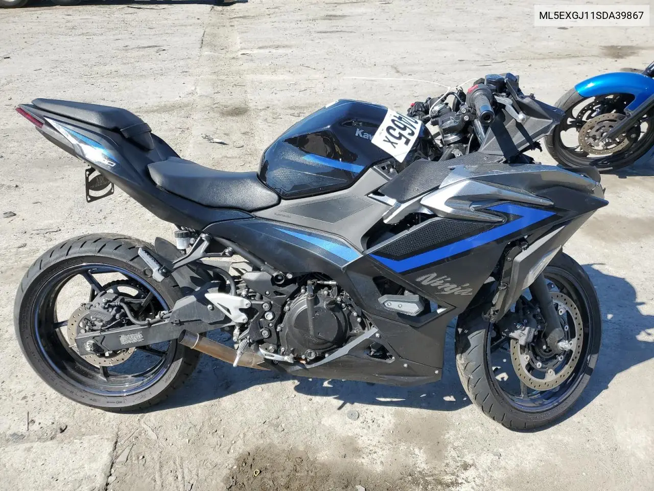 2025 Kawasaki Ex500 A VIN: ML5EXGJ11SDA39867 Lot: 54090465