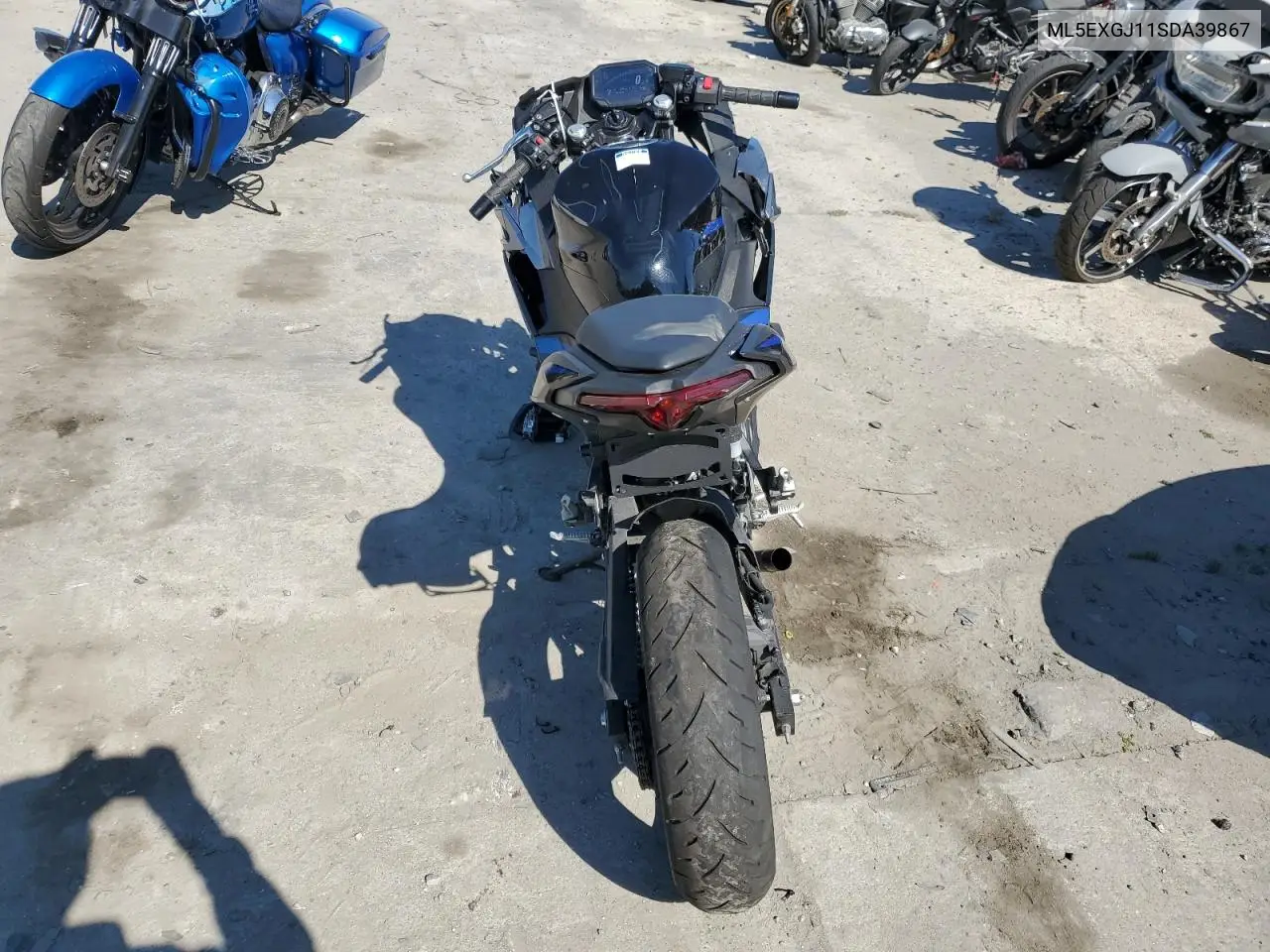 2025 Kawasaki Ex500 A VIN: ML5EXGJ11SDA39867 Lot: 54090465