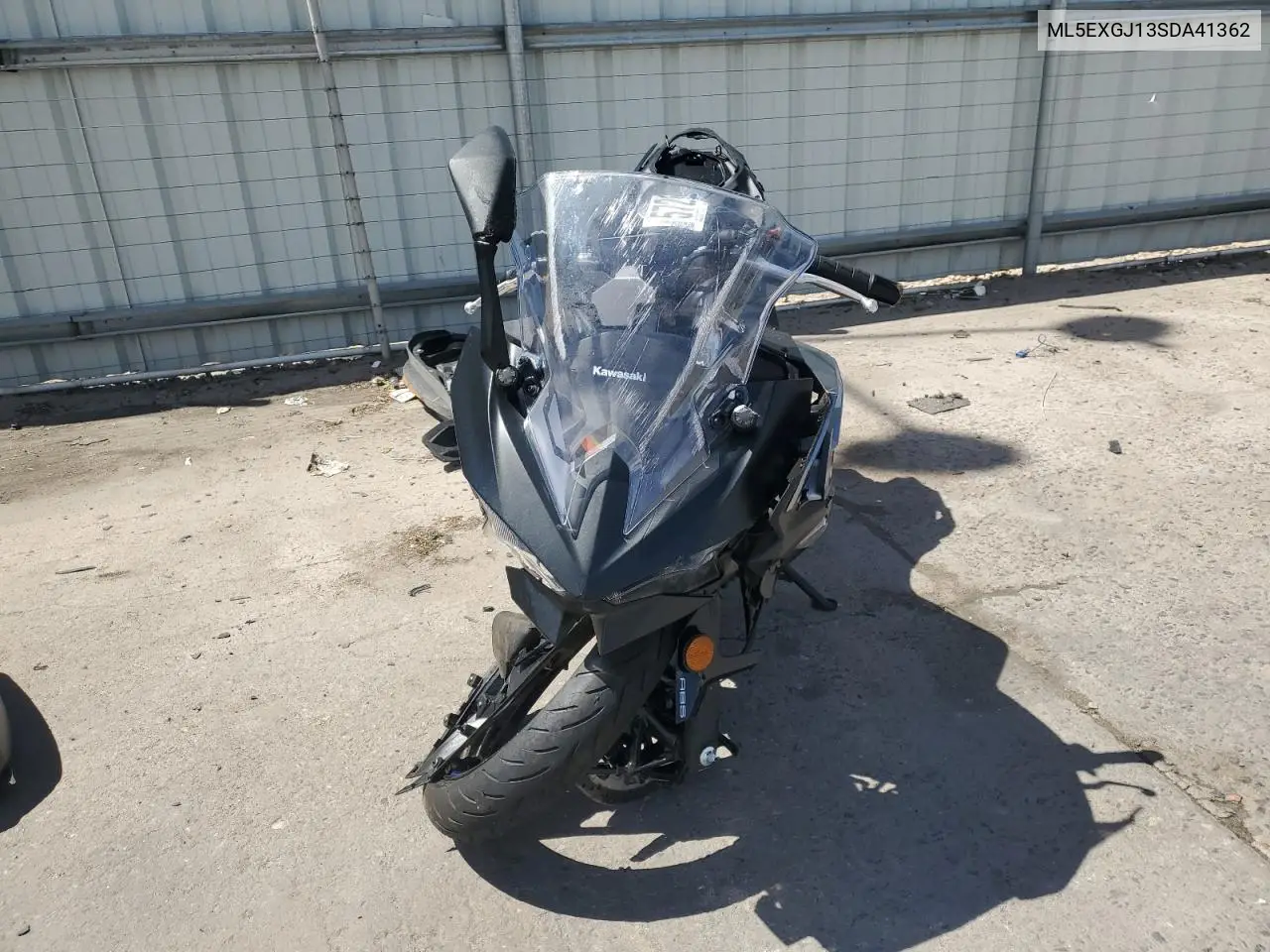 2025 Kawasaki Ex500 A VIN: ML5EXGJ13SDA41362 Lot: 57267345