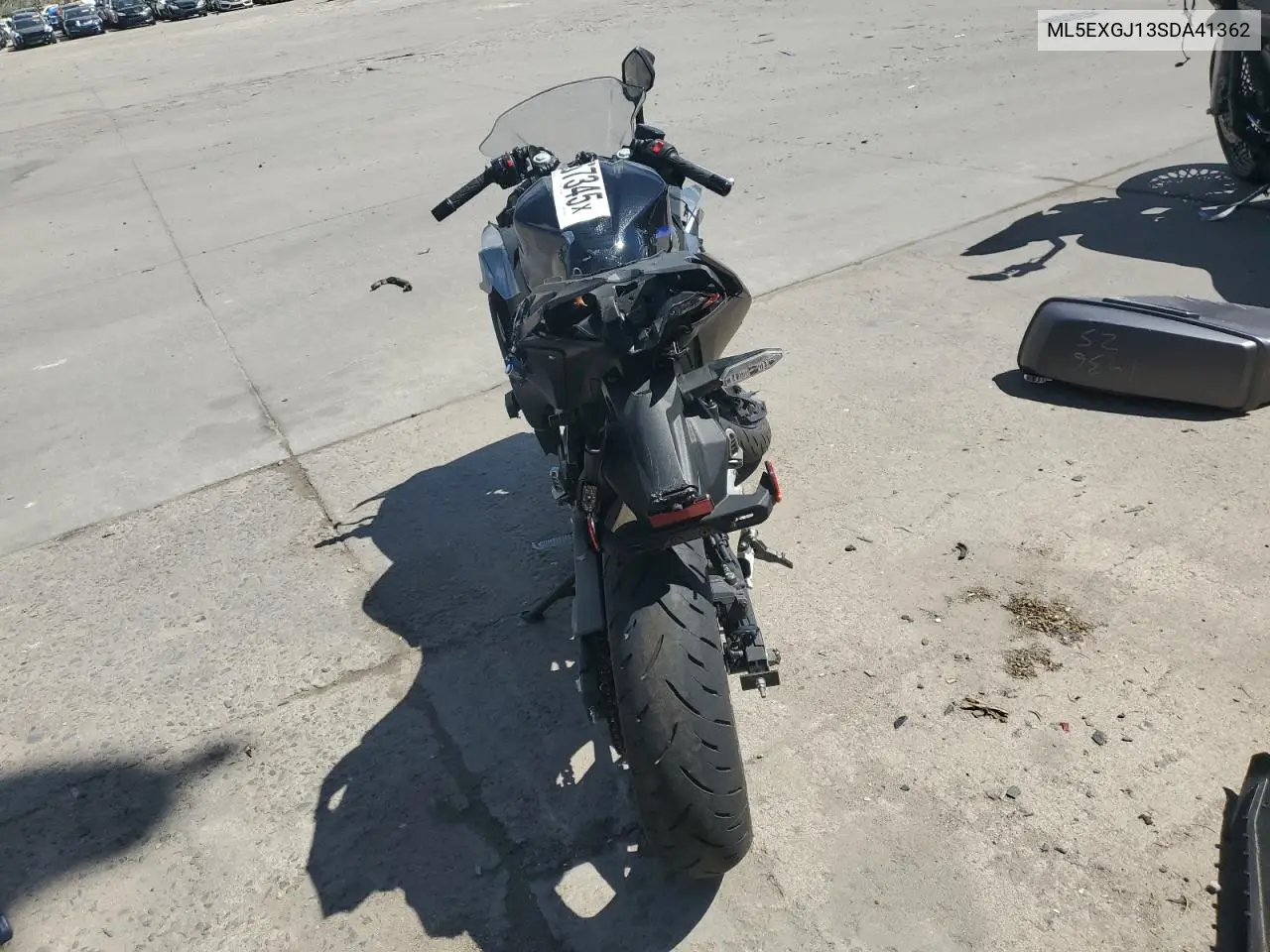 2025 Kawasaki Ex500 A VIN: ML5EXGJ13SDA41362 Lot: 57267345