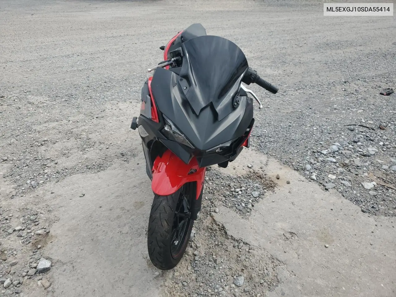 2025 Kawasaki Ex500 A VIN: ML5EXGJ10SDA55414 Lot: 65625995