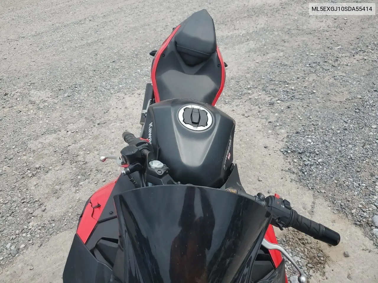 2025 Kawasaki Ex500 A VIN: ML5EXGJ10SDA55414 Lot: 65625995