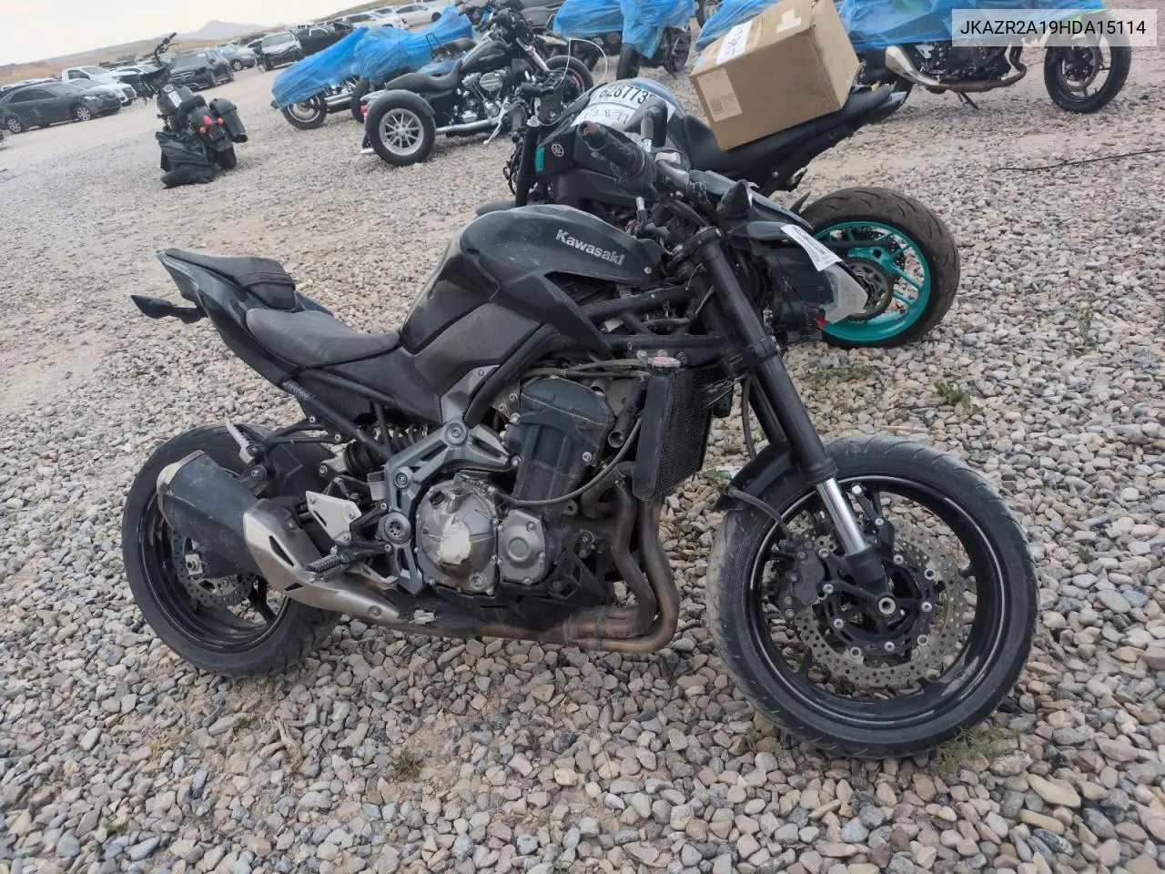 2017 Kawasaki Zr900 VIN: JKAZR2A19HDA15114 Lot: 61243695